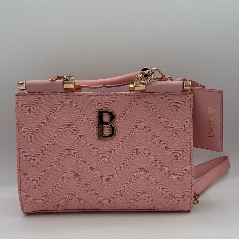Bebe Blush Pink Crossbody Bag